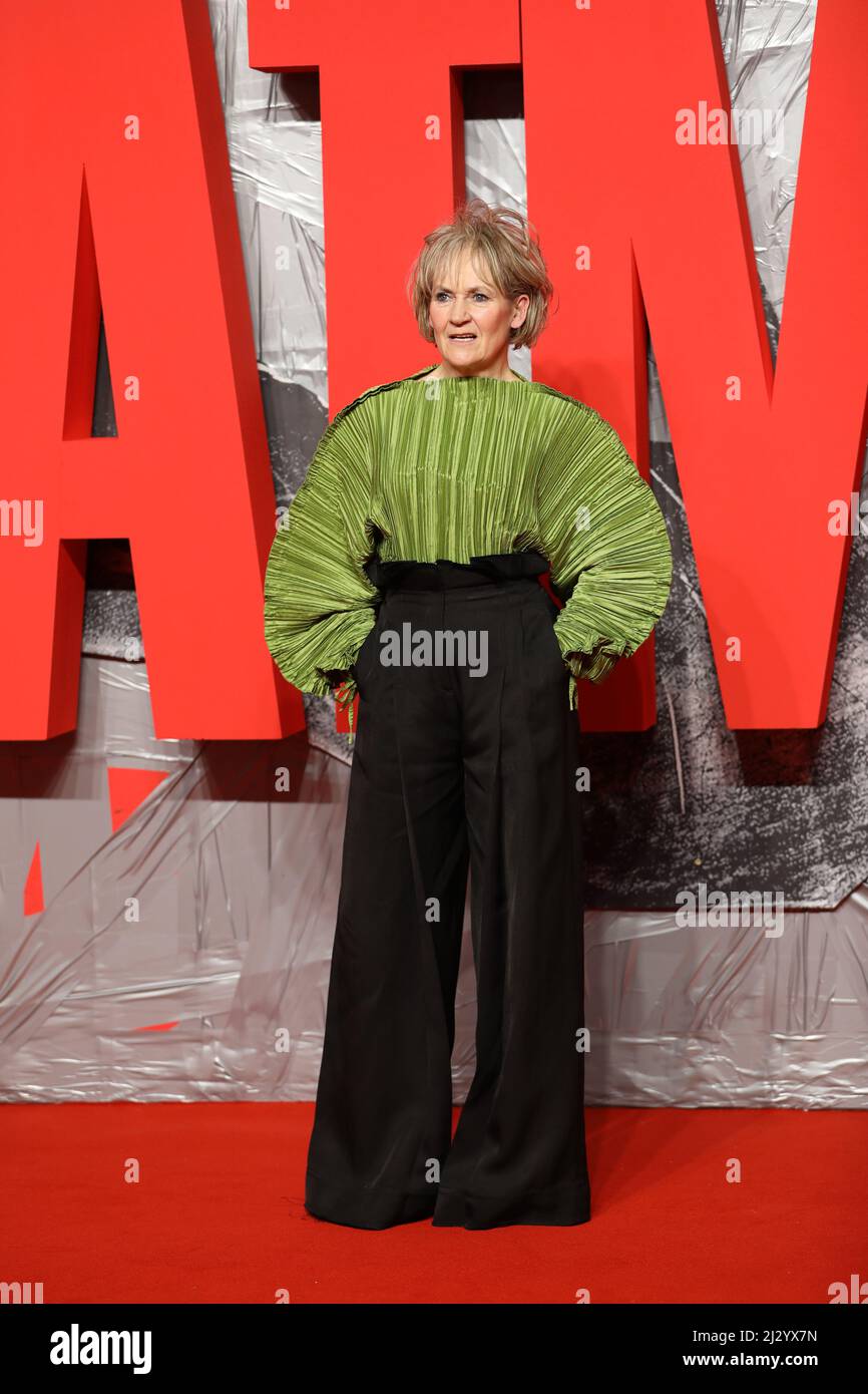 Lorraine Ashbourne attends a special screening of The Batman at BFI