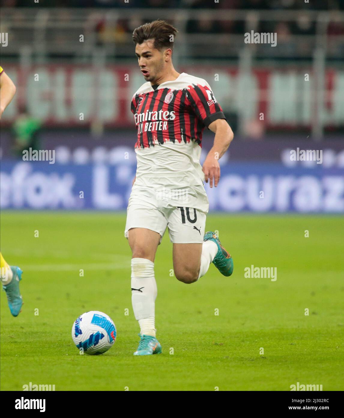 Brahim Diaz (Ac Milan) during the Italian championship Serie A football