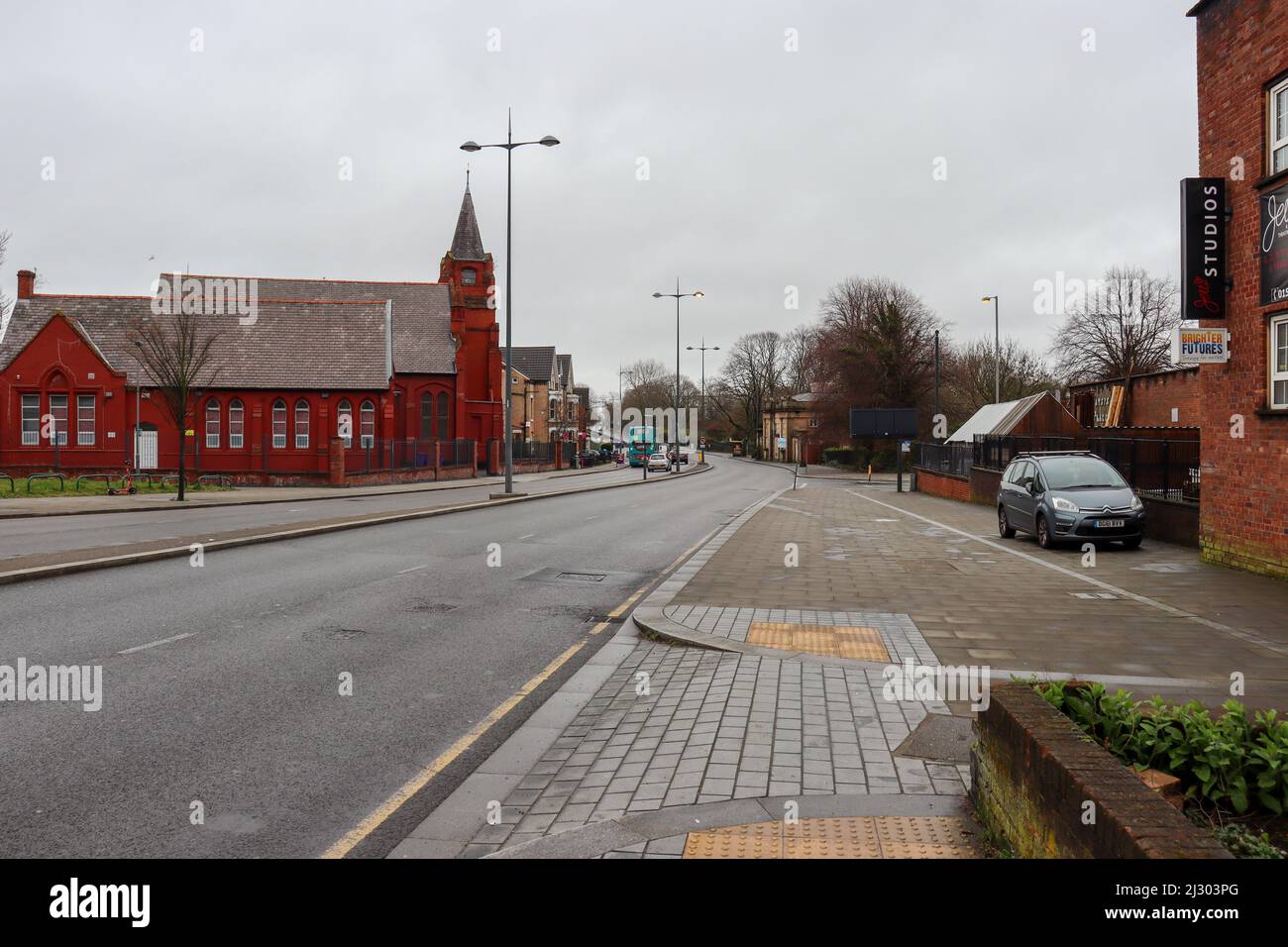 Edge Lane, Liverpool Stock Photo Alamy