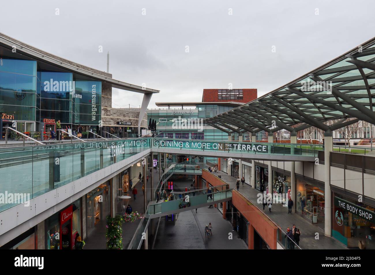 Liverpool One Shopping Centre Stock Photo Alamy