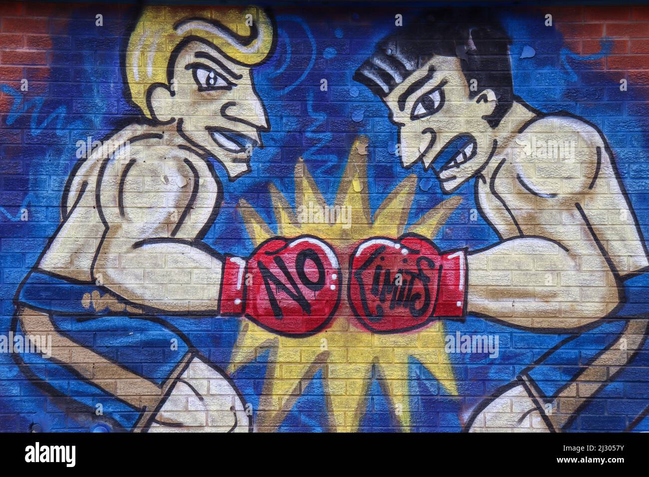 Boxing mural hi-res stock photography and images - Alamy