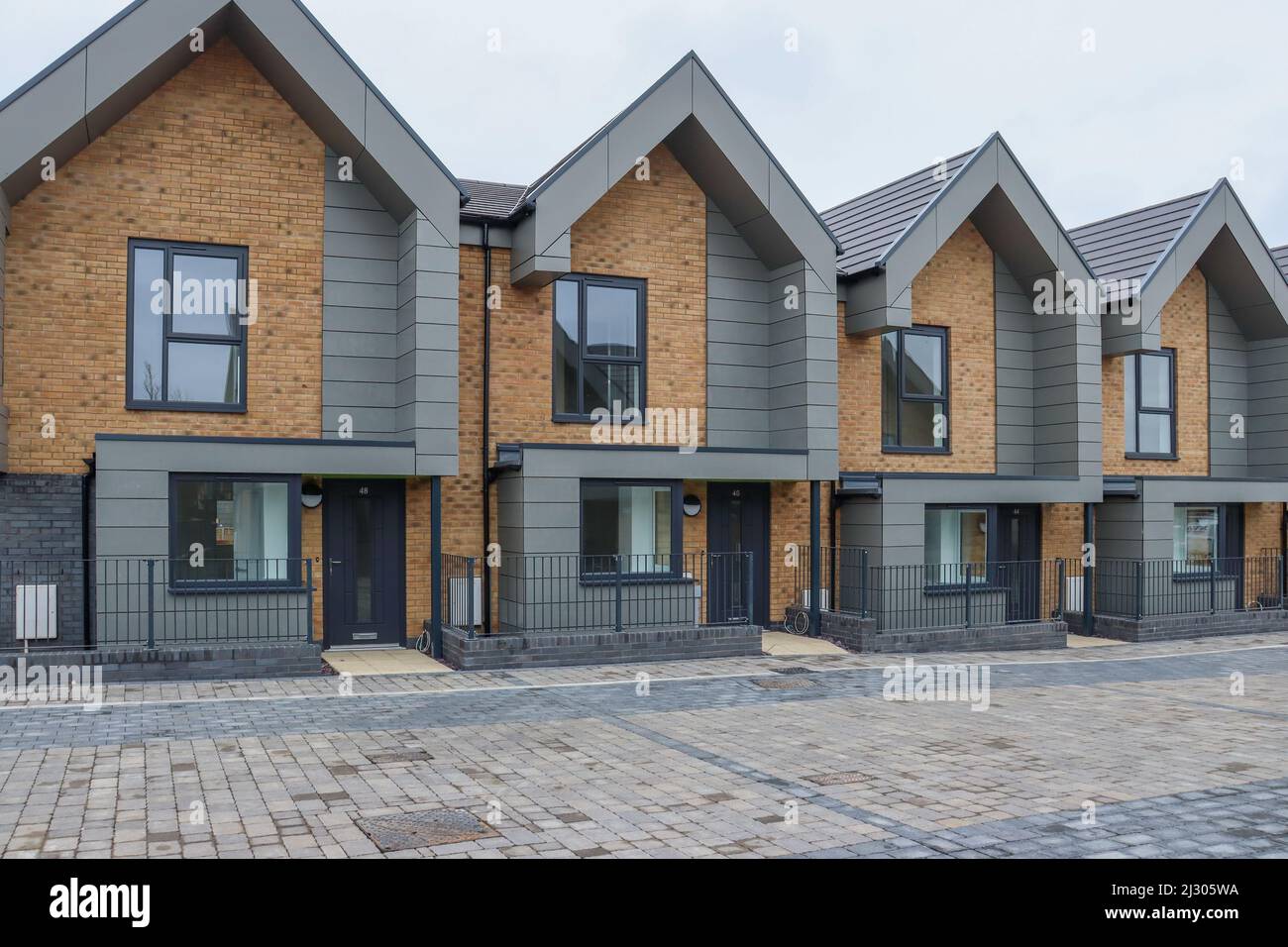 New development of apartments and affordable housing along Edge Lane in