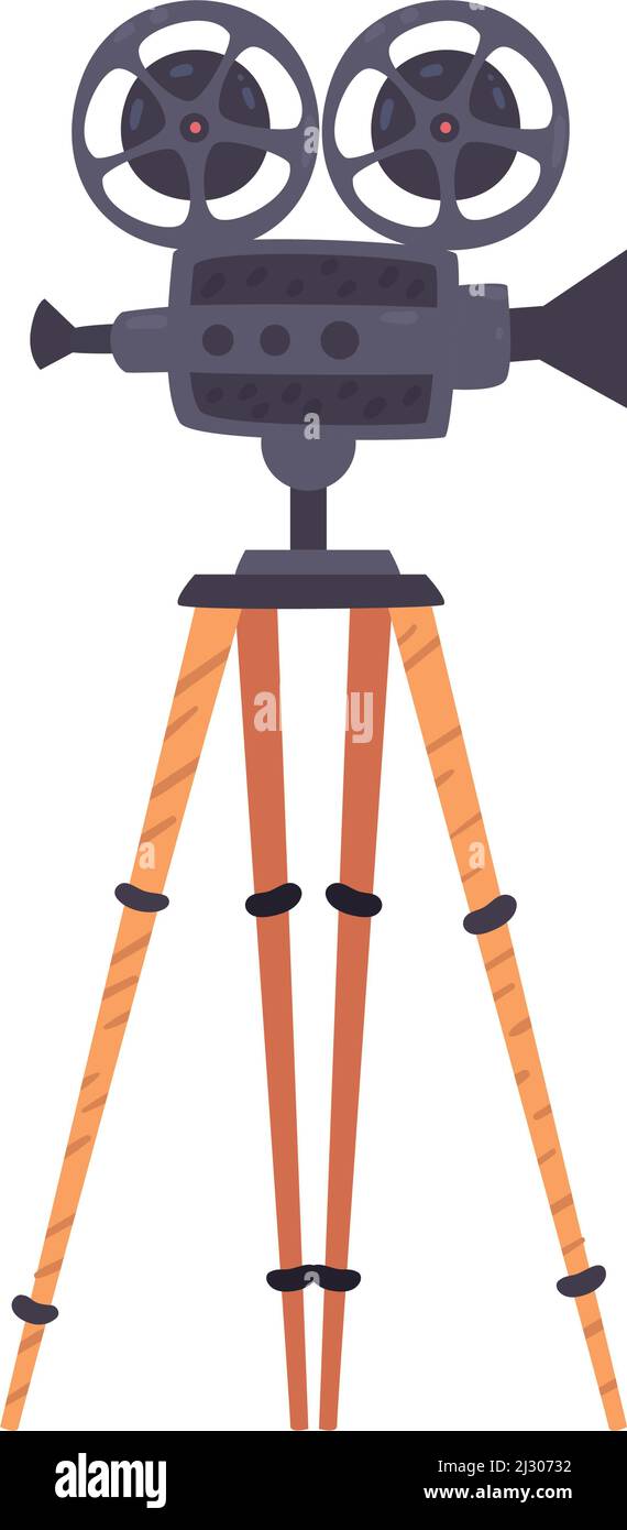 flat video camera illustration Stock Vector Image & Art - Alamy