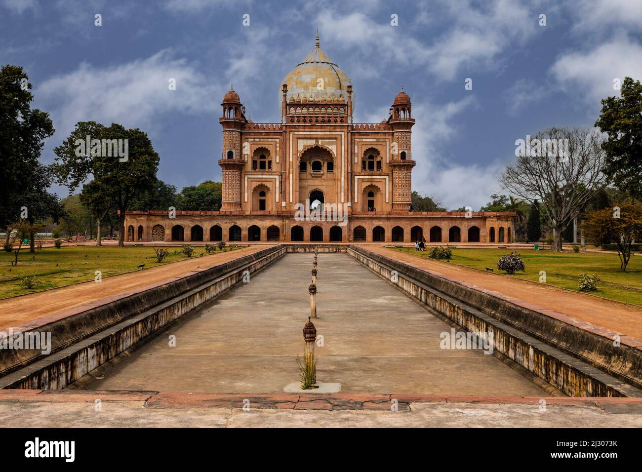 New Delhi, India.  Safdarjang's Tomb, Built 1753-54. Stock Photo