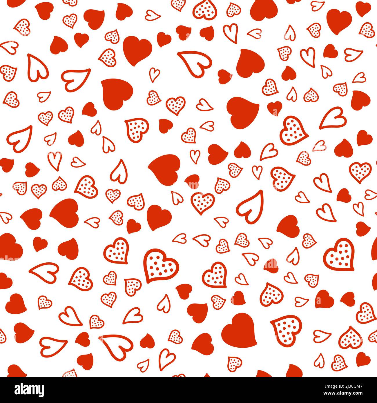 Red heart valentine wrapping paper pattern | Zazzle