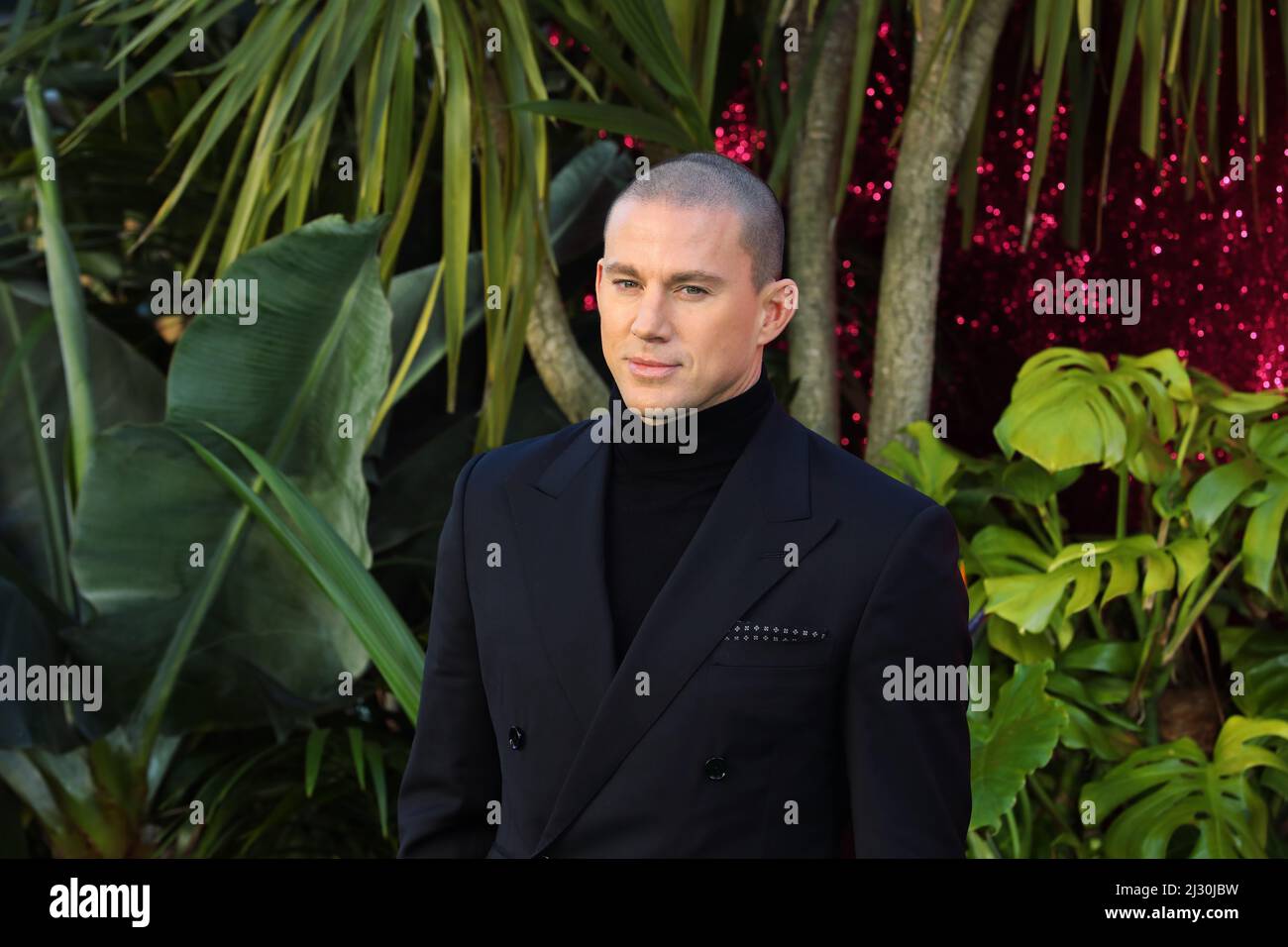 Channing Tatum attends UK Special Screening of 'The Lost City' at Cineworld Leicester Square in London Stock Photo