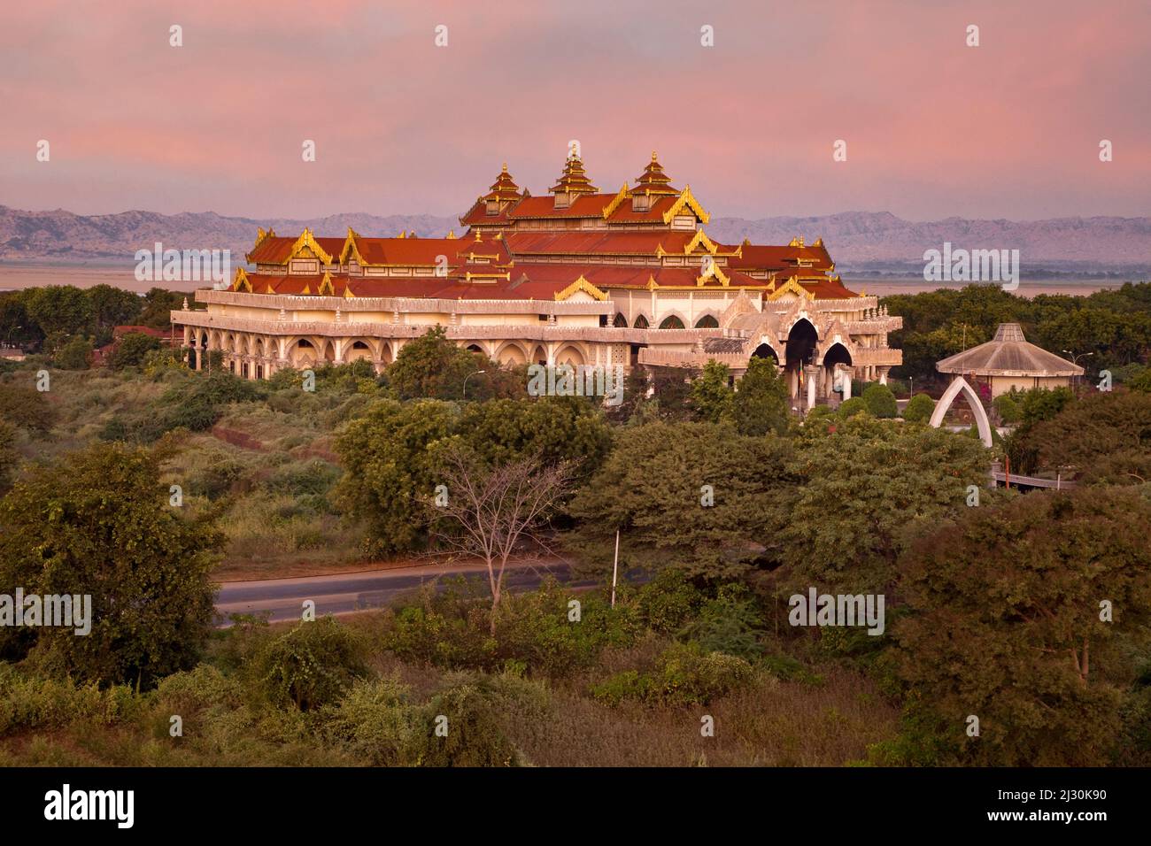 Myanmar, Burma, Bagan.  Museum. Stock Photo