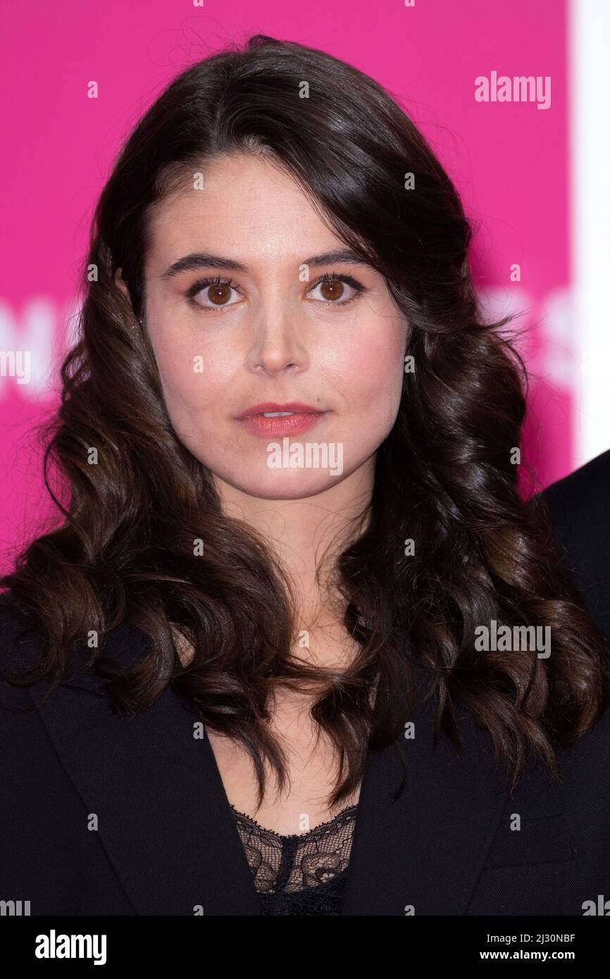 Marilou Aussilloux attends the pink carpet during the 5th Canneseries