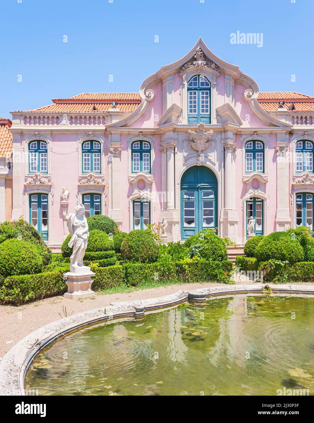 Queluz National Palace, Queluz, Lisbon, Portugal Stock Photo