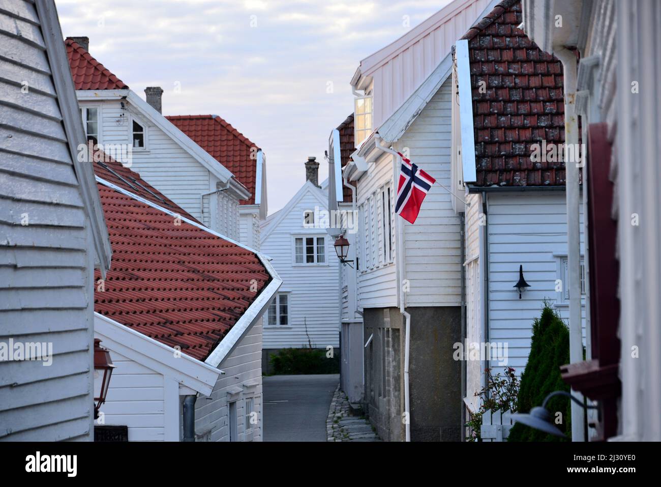Skudeneshavn on Karmoy Island, north of Stavanger, Norway Stock Photo
