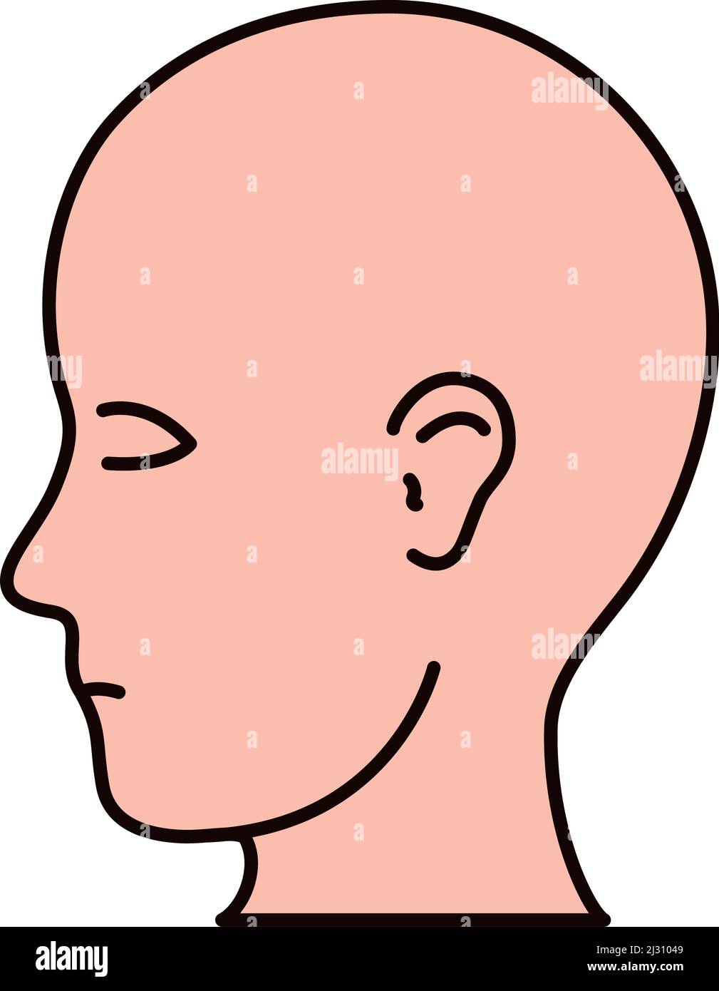human head profile Stock Vector Image & Art Alamy
