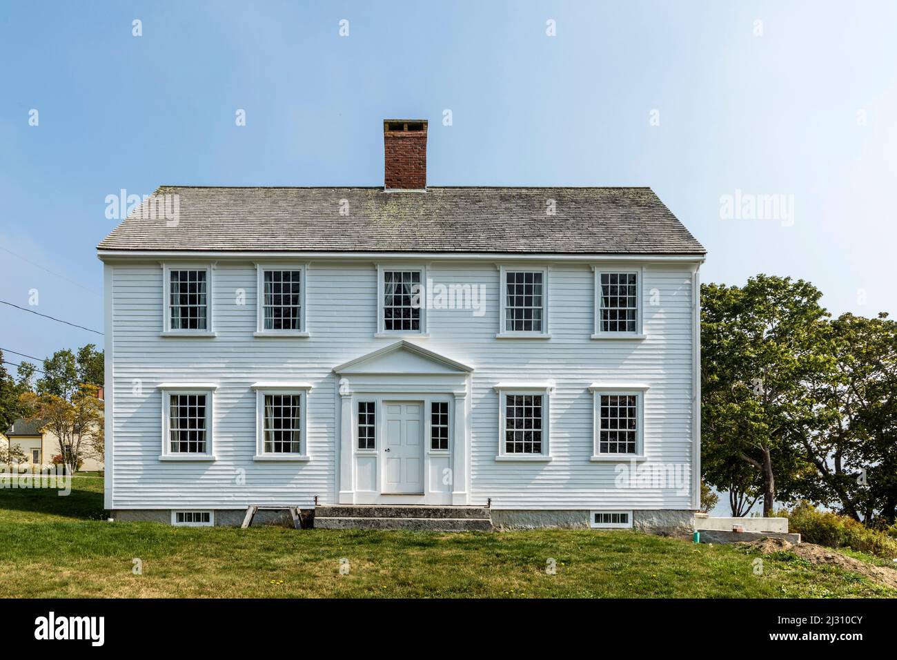 CASTINE, USA SEP 17, 2017 John Perkins House is a historic house