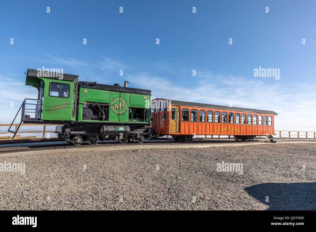 Cog railway mt washington hi-res stock photography and images - Alamy