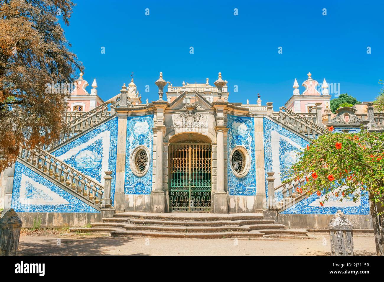 Estoi Palace, Estoi, Algarve, Portugal Stock Photo