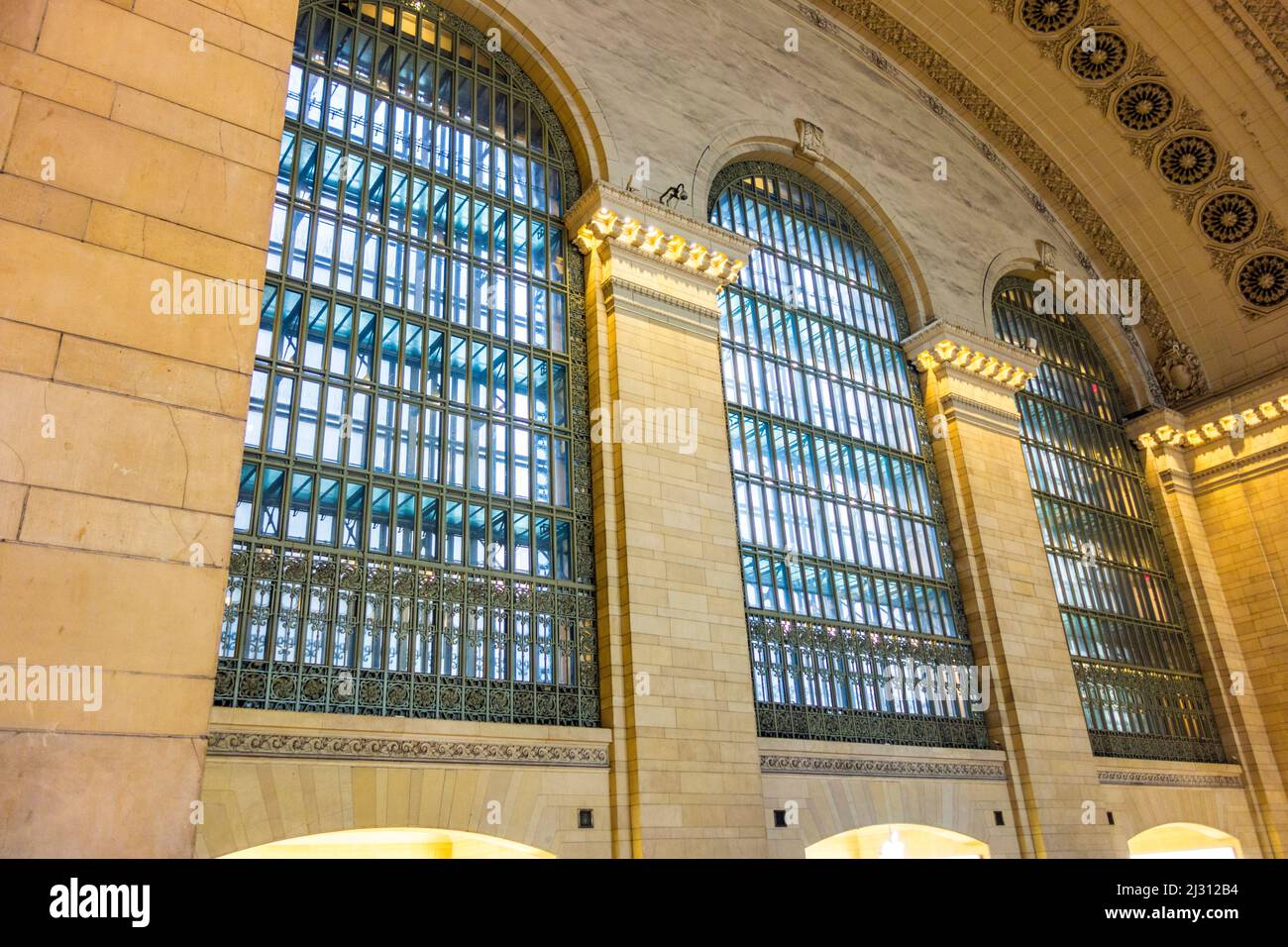 NEW YORK, USA OCT 4, 2017 detail of architecture at Grand Central