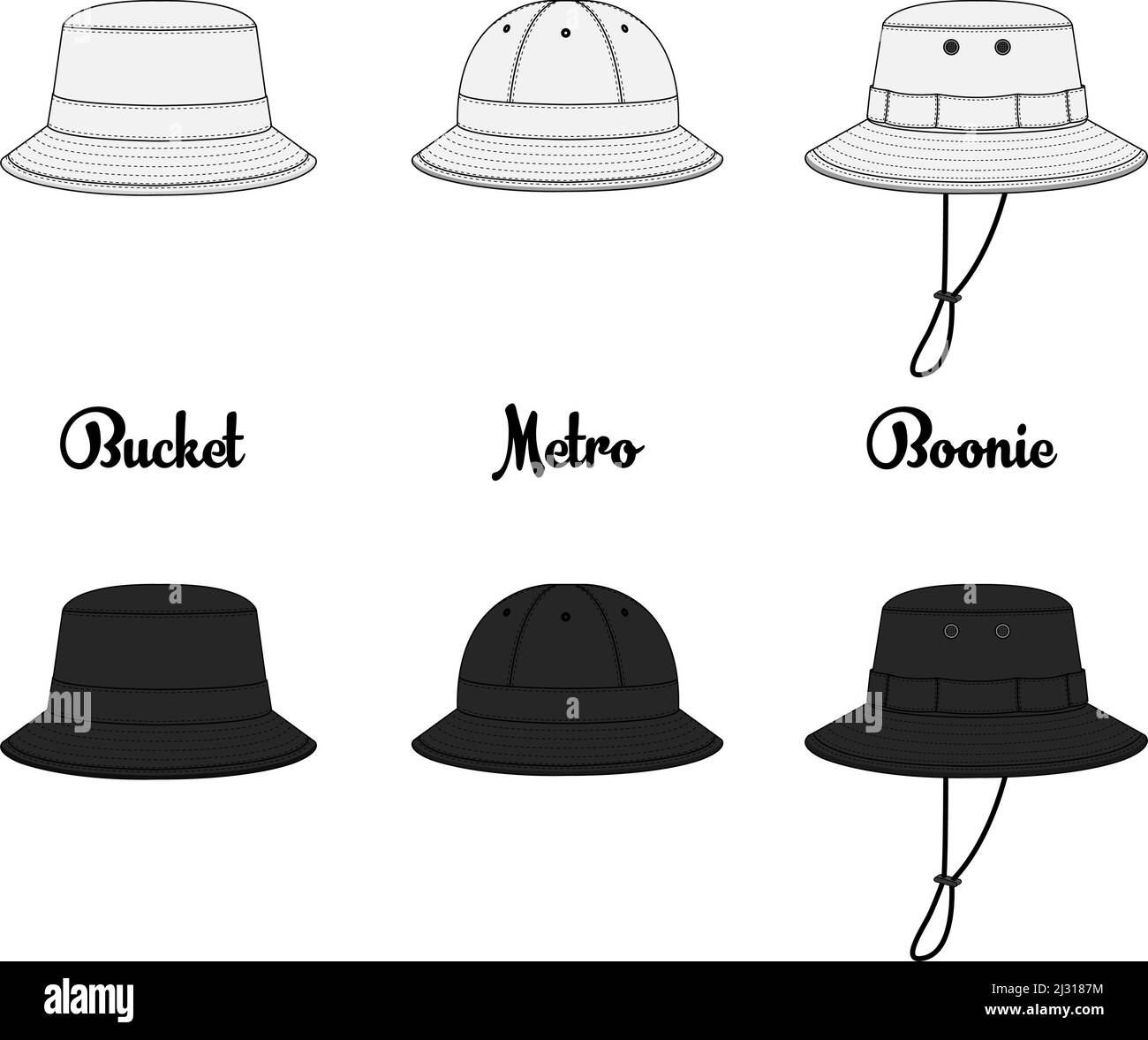 Hat bucket Cut Out Stock Images & Pictures - Alamy