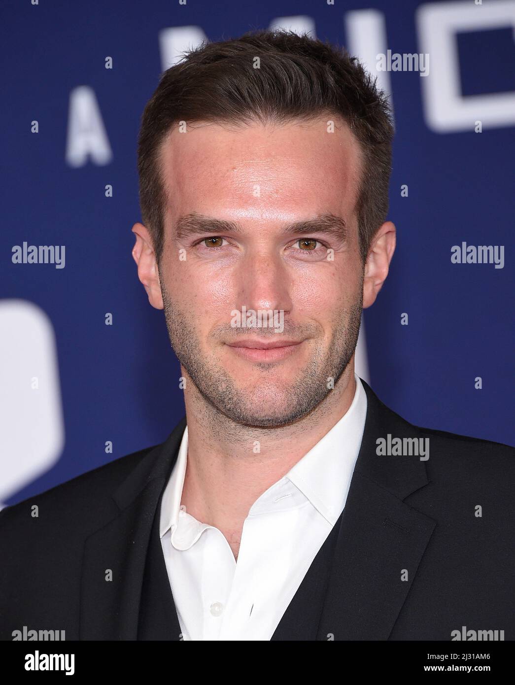 Andy Favreau arriving to the ‘Ambulance’ Los Angeles Premiere at