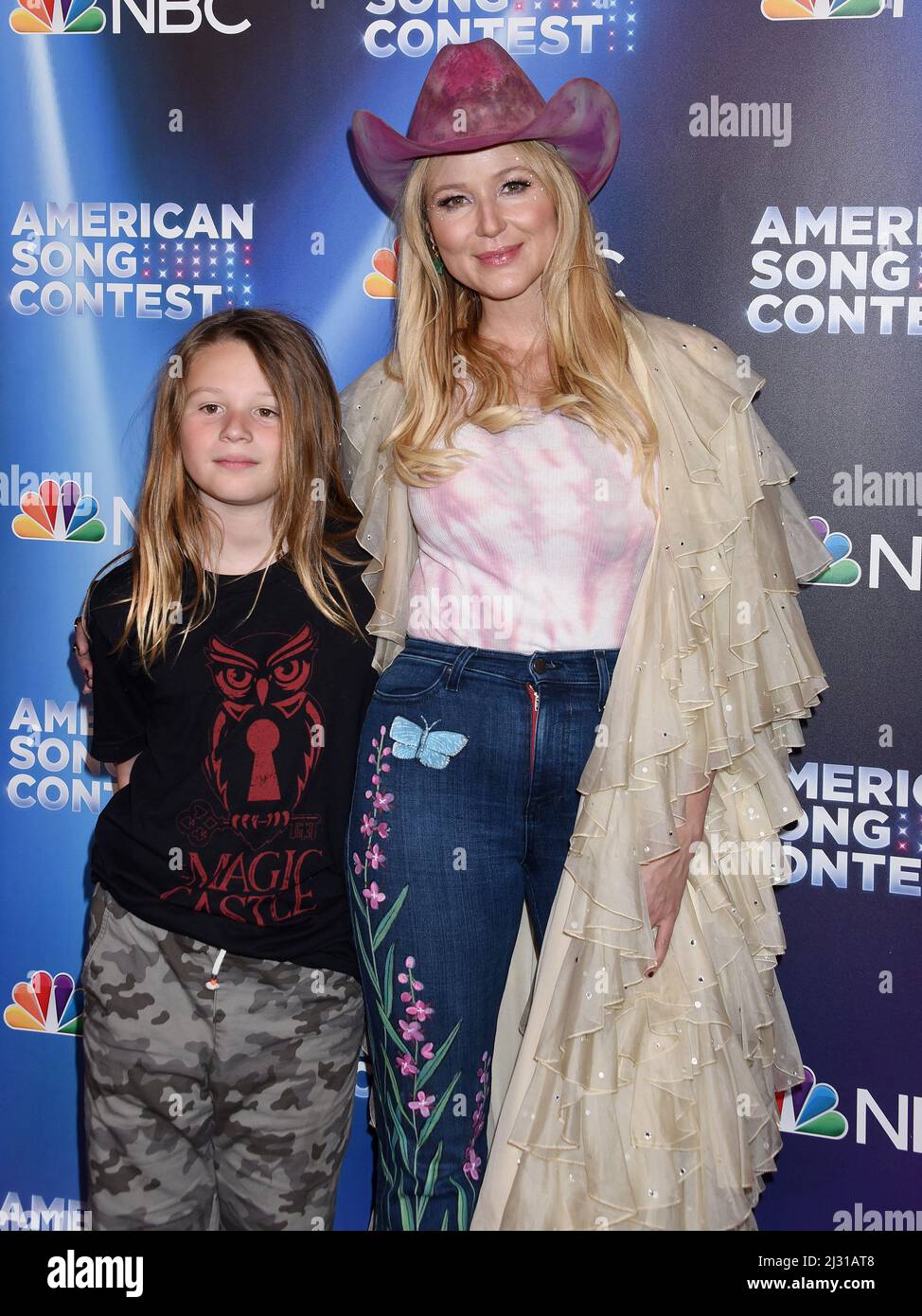 Jewel and Kase Murray at the ÔAmerican Song ContestÕ Week Red Carpet held at the Universal