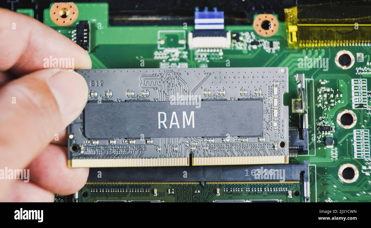 Ddr4 slot hi-res stock photography and images - Alamy