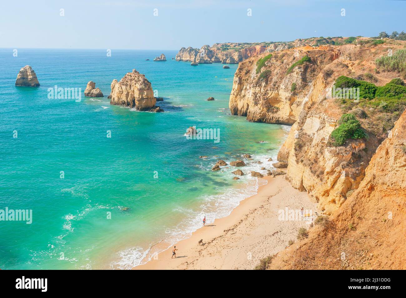 Dona Ana beach, Lagos, Algarve, Portugal Stock Photo