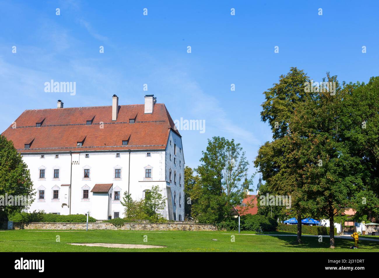 Obernzell Castle Stock Photo