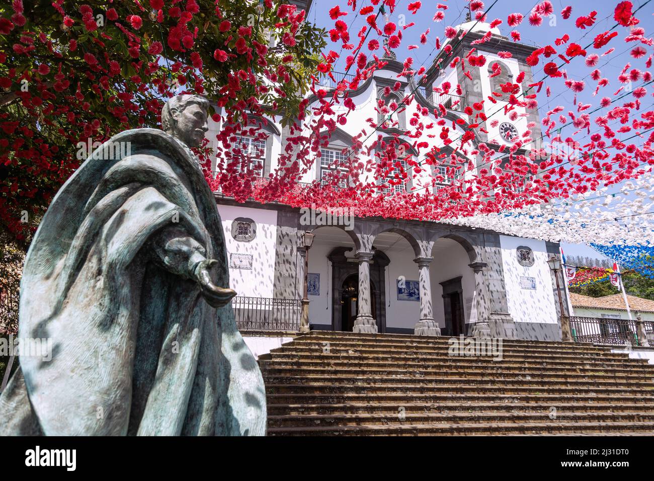 Monte, Igreja Nossa Senhora do Monte Stock Photo