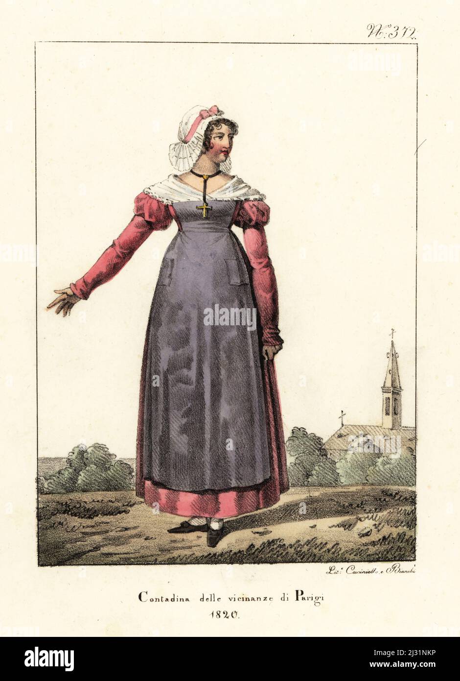 Costume of the peasant woman from hi-res stock photography and images -  Alamy