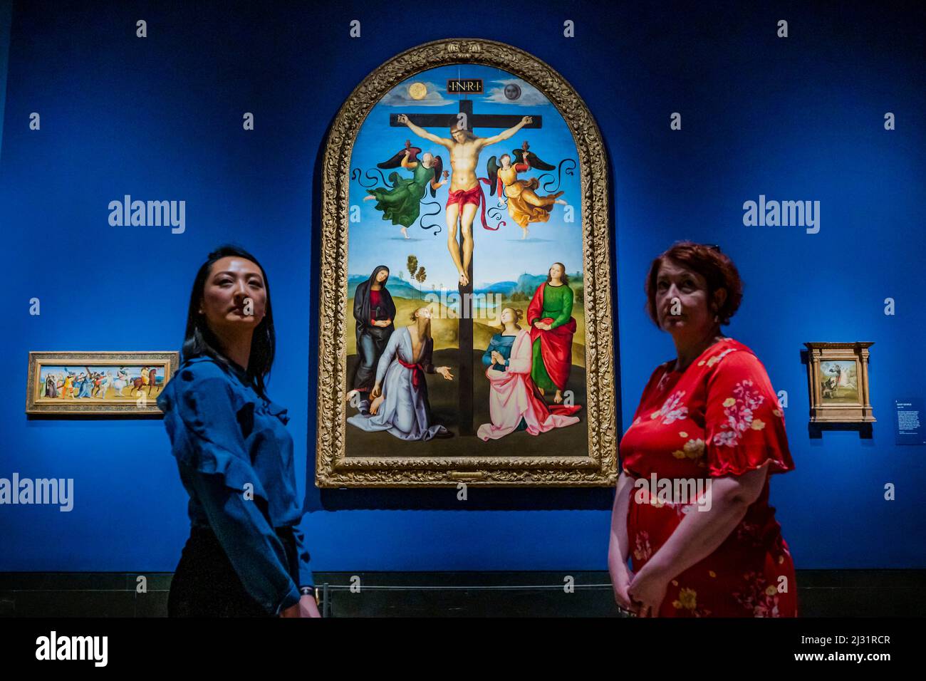 The mond crucifixion the crucified christ with the virgin mary hires