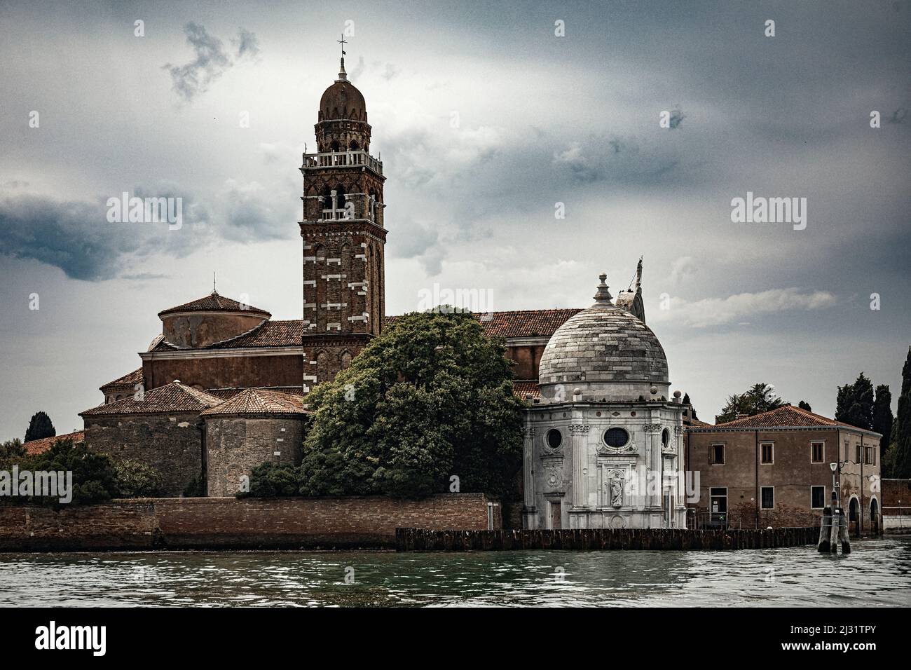 San Michele Cemetery Island Venice Italy This is the city cemetery