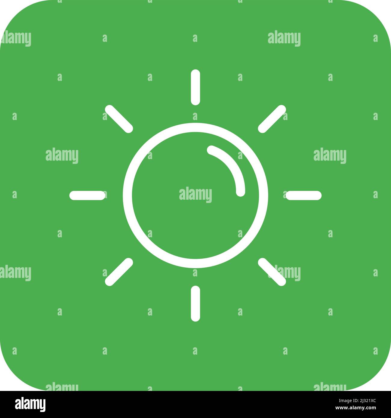 Sun vector icon design illustration stock vector image art alamy