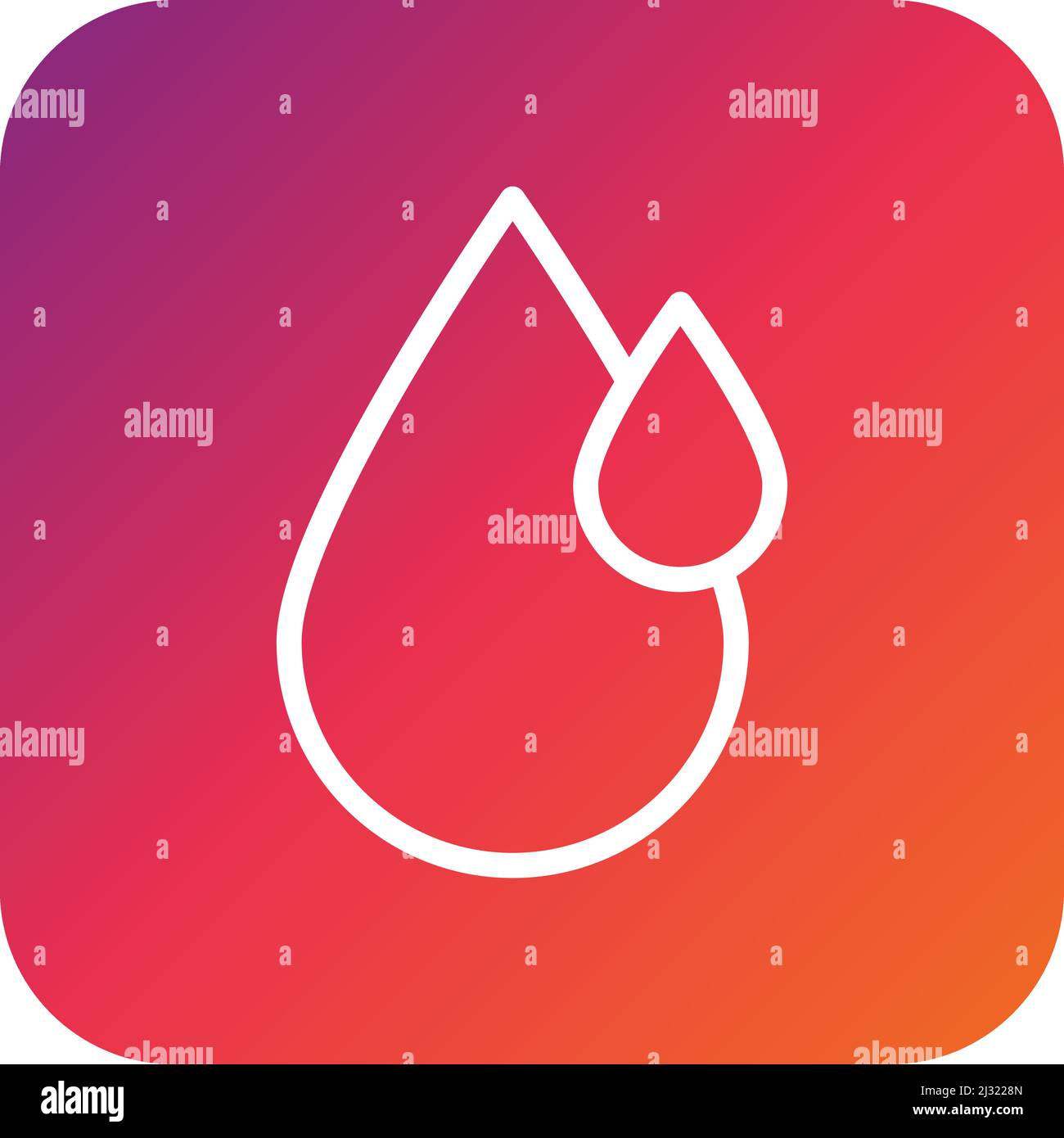Water Drop Vector Icon Design Illustration Stock Vector Image & Art - Alamy