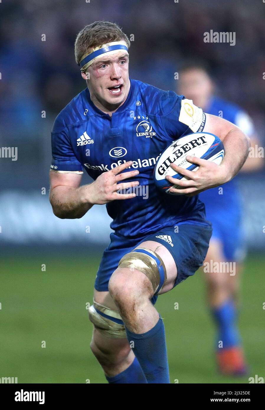 File photo dated 08-12-2018 of Leinster's Dan Leavy who has been forced to retire due to a long-standing knee problem. Issue date: Tuesday April 5, 2022. Stock Photo
