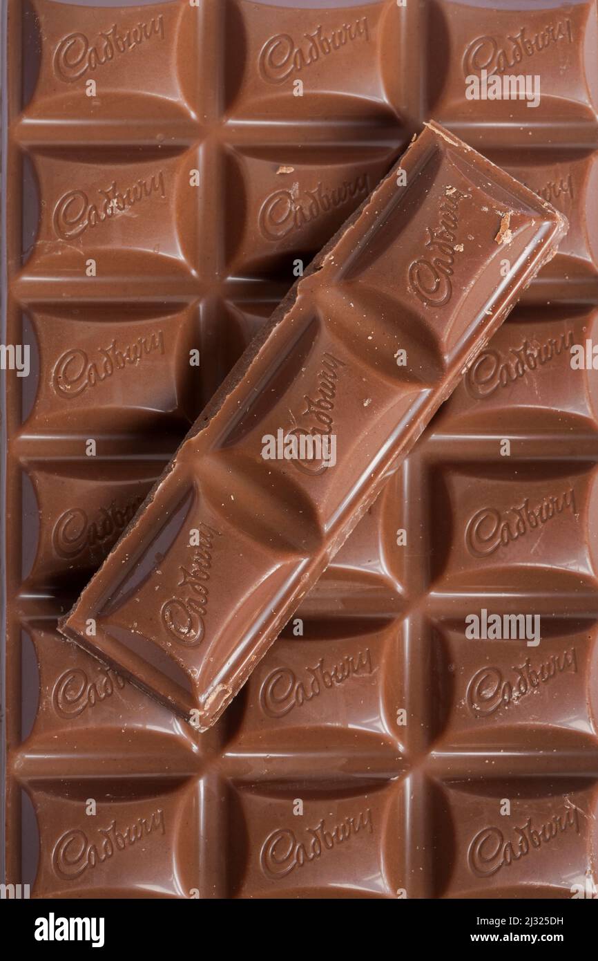 Cadbury chocolate bar hi-res stock photography and images - Alamy