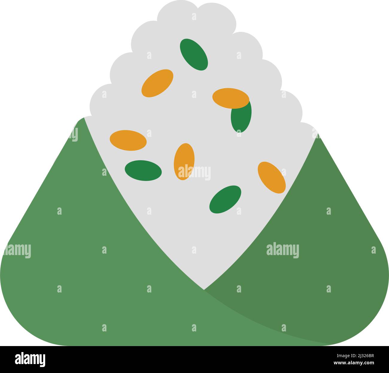 triangle rice japanese food Stock Vector Image & Art Alamy