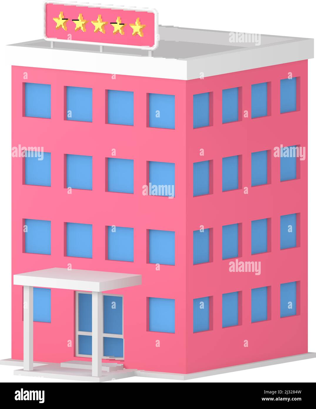 Public hotel Cut Out Stock Images