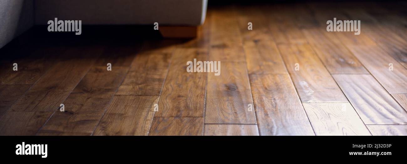 Solid oak wood flooring Stock Photo - Alamy