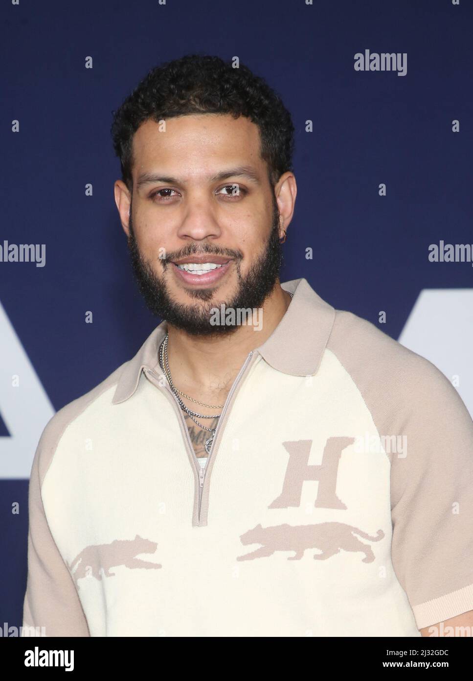 Los Angeles, Ca. 4th Apr, 2022. Sarunas Jackson, at the premiere