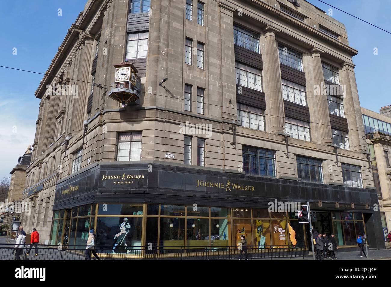 Johnnie walker princes street hires stock photography and images Alamy