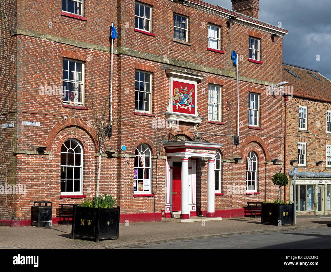The Londesborough Arms on High Street in Market Weighton, East