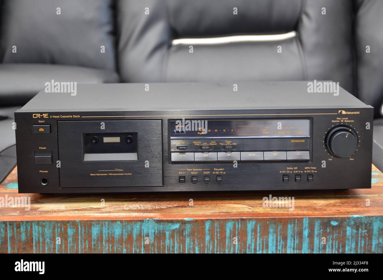 1980s HiHi Nakamichi CR1E compact cassette tape deck Stock Photo Alamy