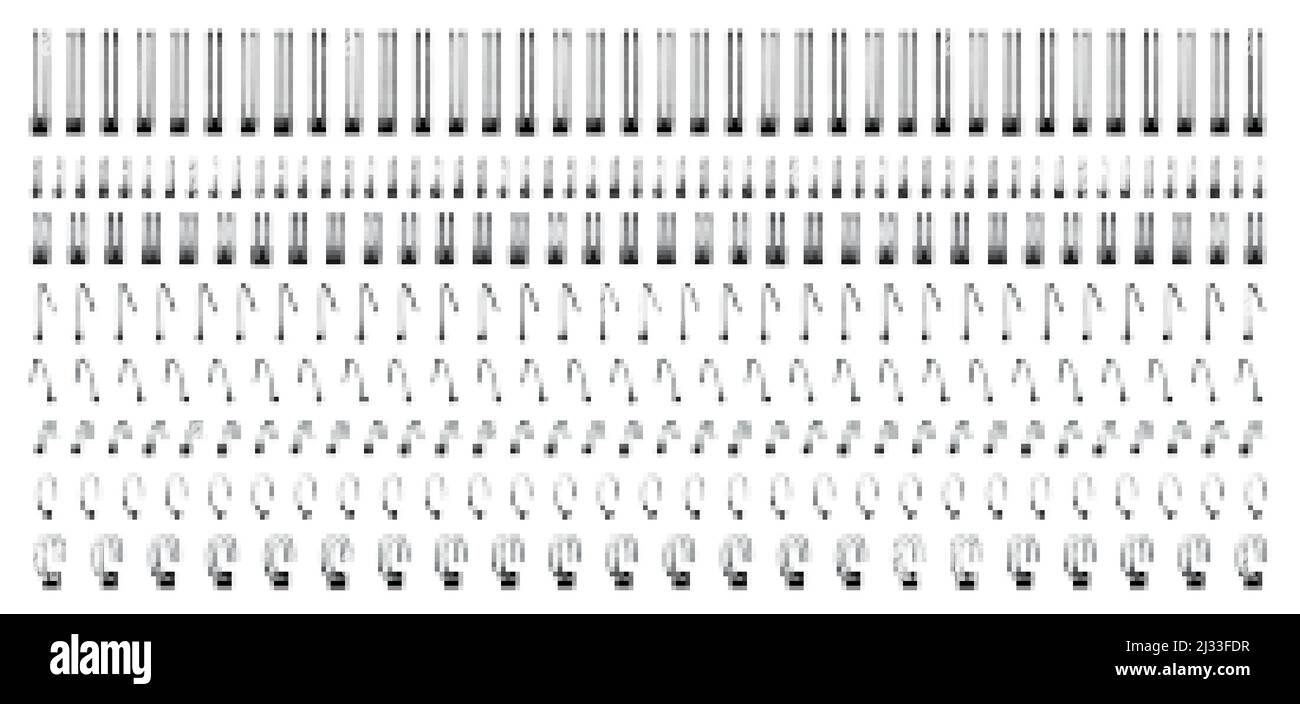 Notebook on springs Cut Out Stock Images & Pictures - Alamy