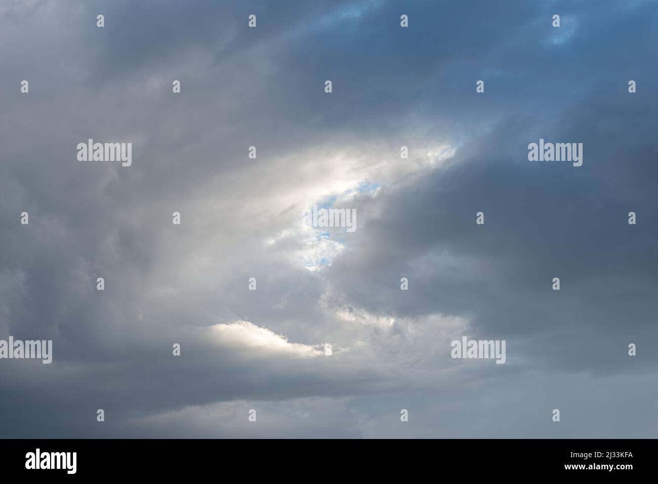 The sky above Tromsø. Norway. Stock Photo