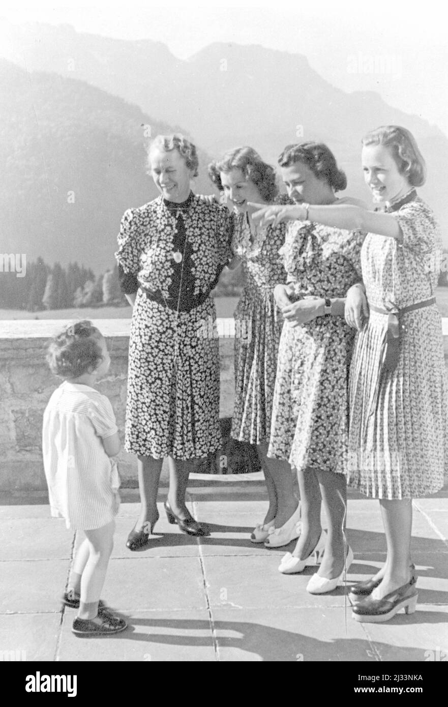 Eva Braun's Photo Albums, ca. 1913 - ca. 1944. These albums are ...