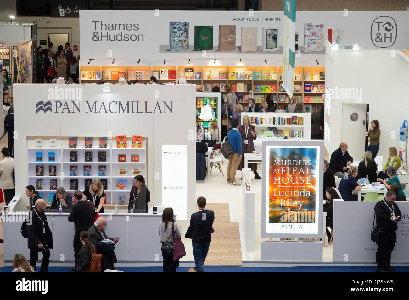 London, UK. 5th Apr, 2022. London Book Fair Returns to Olympia. The