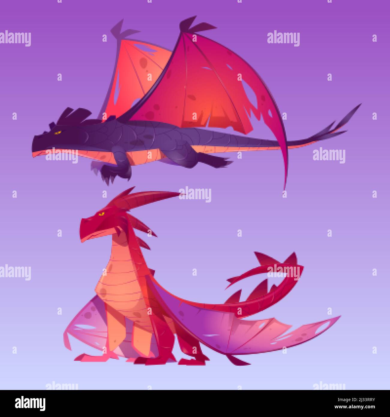 Fairytale creatures Stock Vector Images Alamy