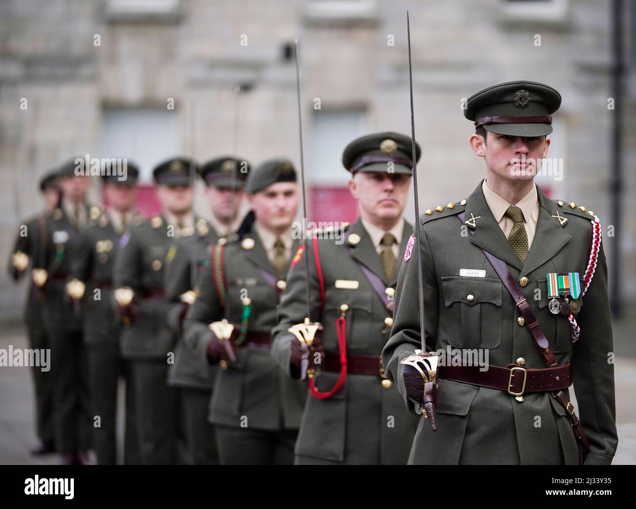 Senior officers attend the Commissioning Ceremony of the 97th Cadet