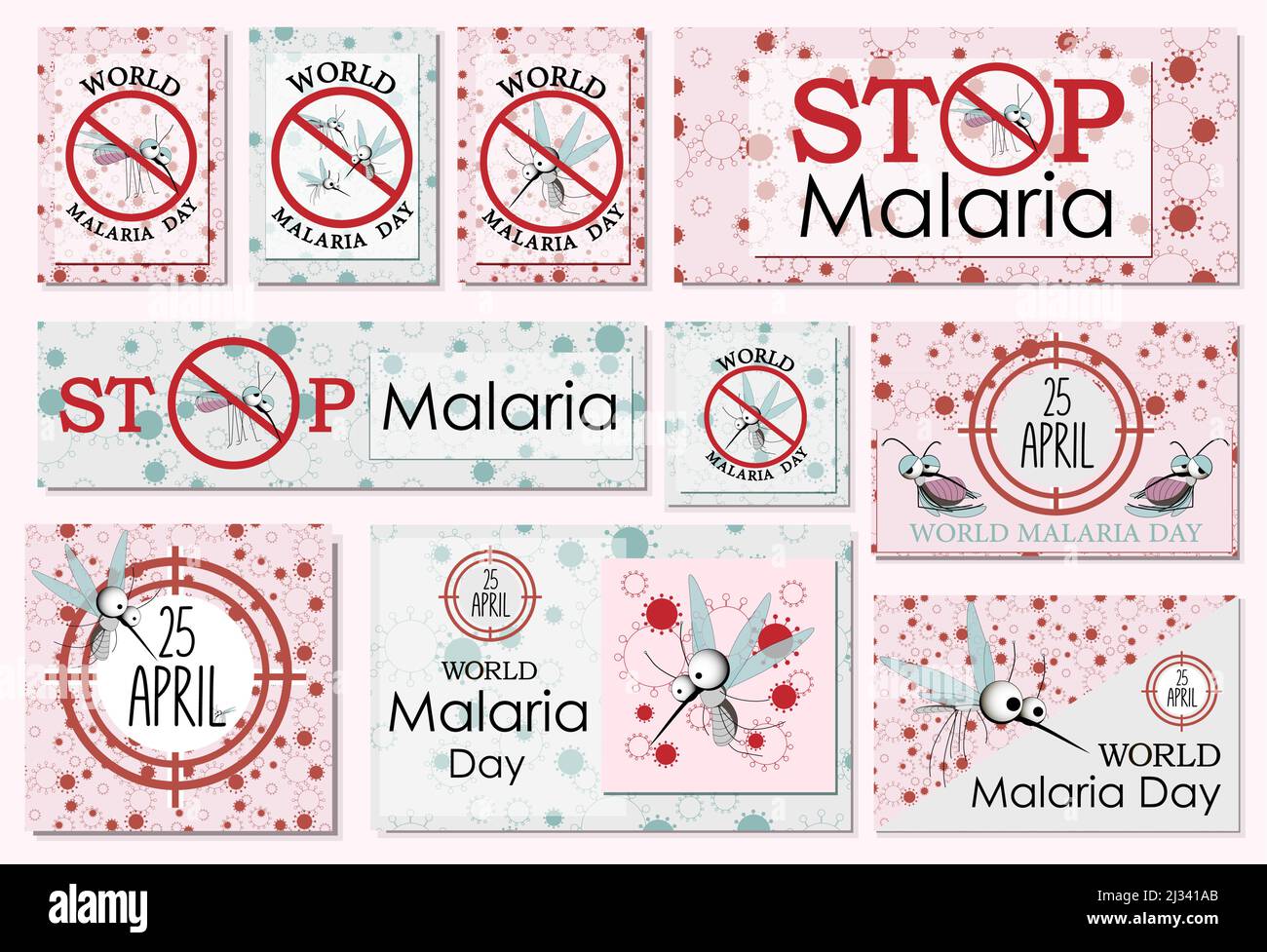World Malaria Day vector illustration. Suitable for greeting card ...