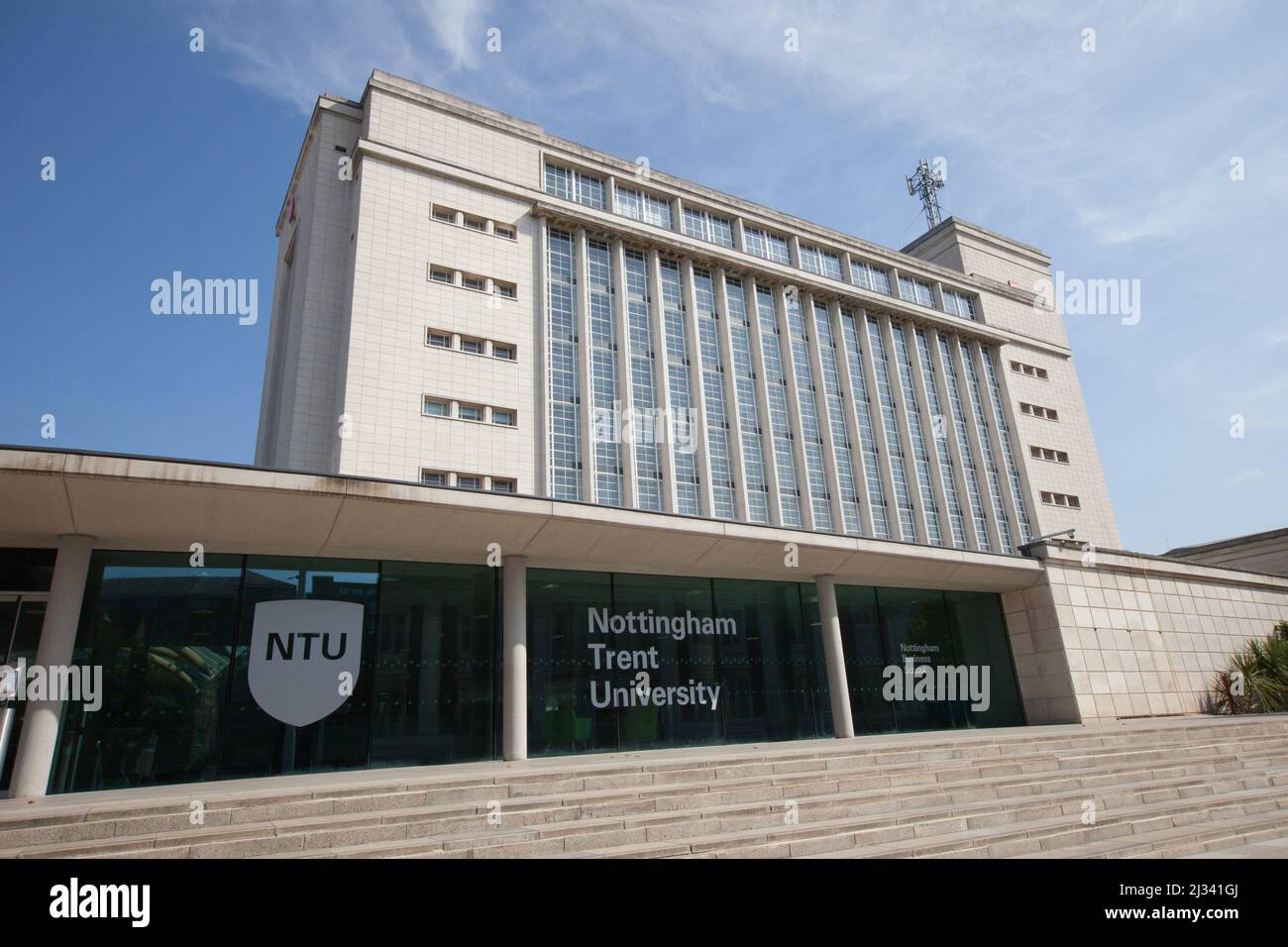 The Nottingham Trent University, Nottinghamshire in the United Kingdom