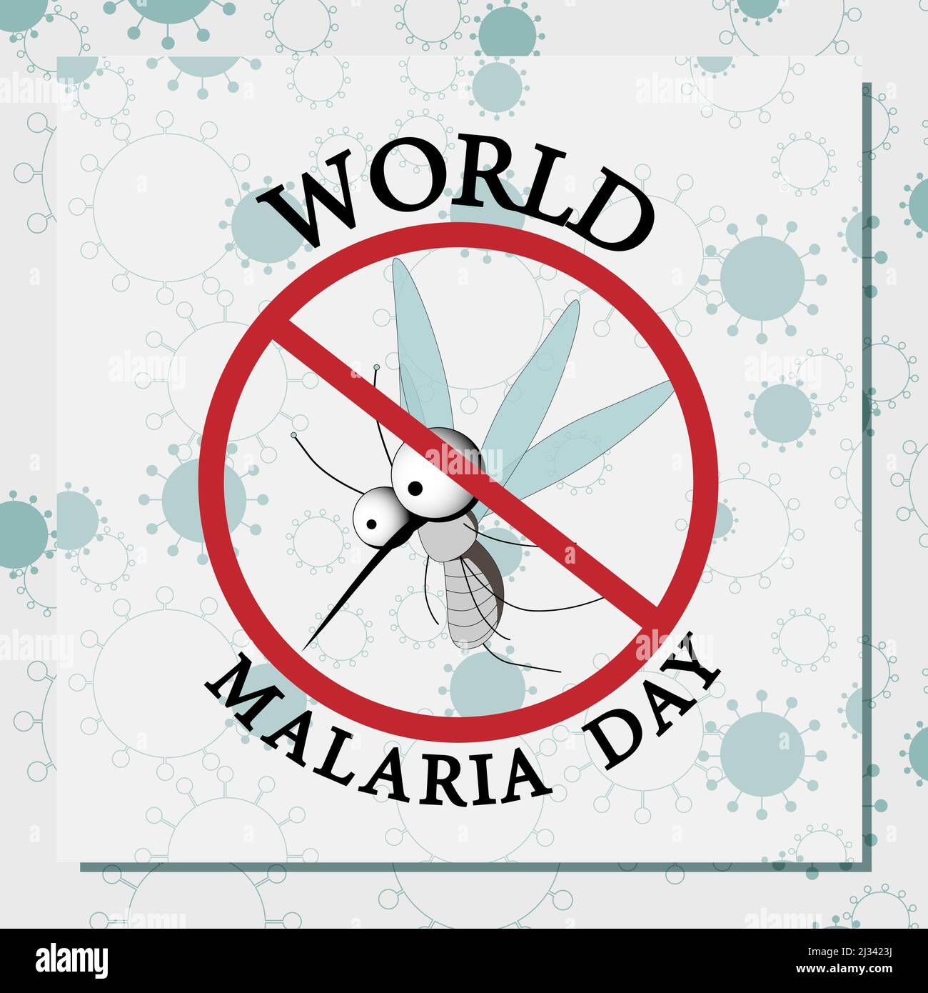 World Malaria Day vector illustration. Suitable for greeting card ...