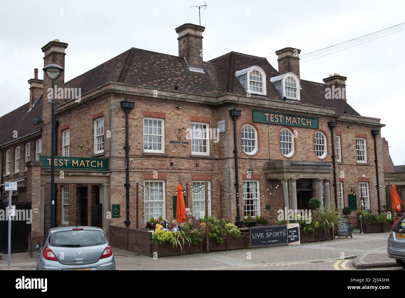 A local pub called Test Match in West Bridgford, Nottingham in the UK Stock Photo